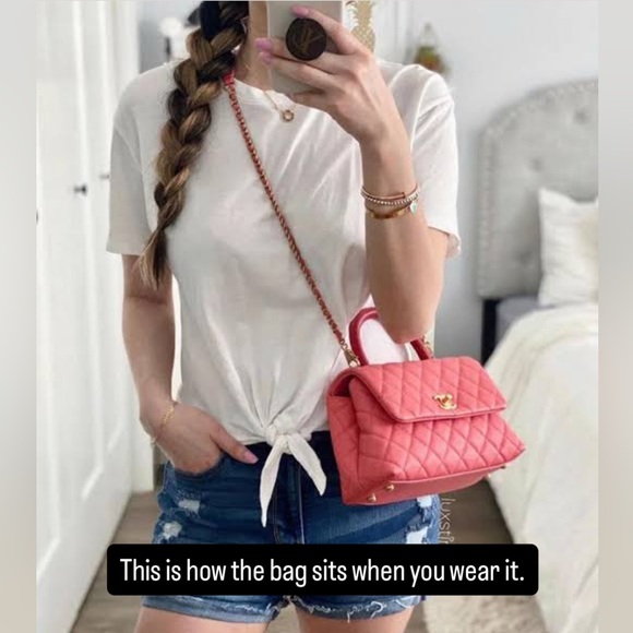 NEW!!!  Authentic CHANEL Coco Handle - Picture 14 of 15